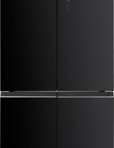 מקרר 4 דלתות זכוכית שחורה זק"ש Sachs EF-650B - מדחס אינוורטר כולל מפסק שבת לתאורה