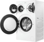 ⁦מכונת כביסה עם 3 תופים נפרדים דגם MQD410CBL9-S מבית Candy⁩ – תמונה ⁦2⁩
