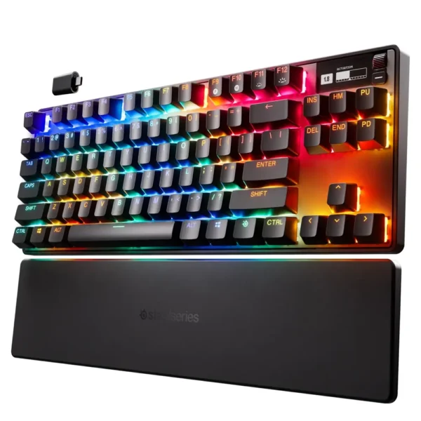 1 Apex Pro Gen 3 TKL WL מקלדת גיימינג מכאנית מקצועית אלחוטית מבית SteelSeries – תמונה 1