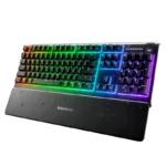 Apex 3 US מקלדת גיימינג חוטית עם תאורת RGB עמידה במים מבית Steelseries