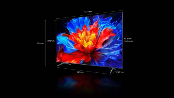 ⁦טלוויזיה חכמה TCL "65 65P8K QLED⁩ – תמונה ⁦2⁩