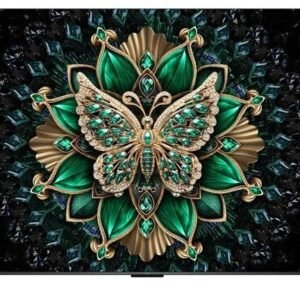 55C6K טלוויזיה חכמה 55 אינץ' 4K QLED-MiniLED Google TV - מערכת שמע Onkyo 2.1 מבית TCL