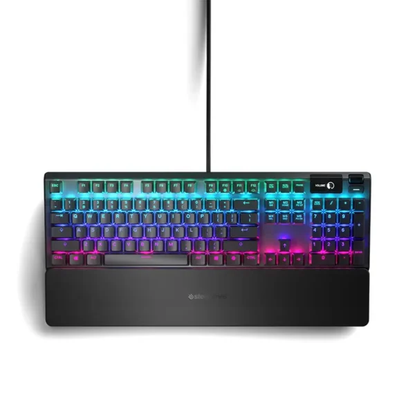 ⁦Apex 5 US מקלדת גיימינג היברידית מכאנית מבית Steelseries⁩ – תמונה ⁦1⁩