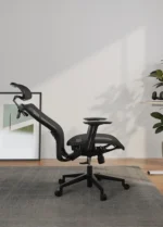 ⁦כיסא משרד ארגונומי - שחור מבית Smarter⁩ – תמונה ⁦3⁩