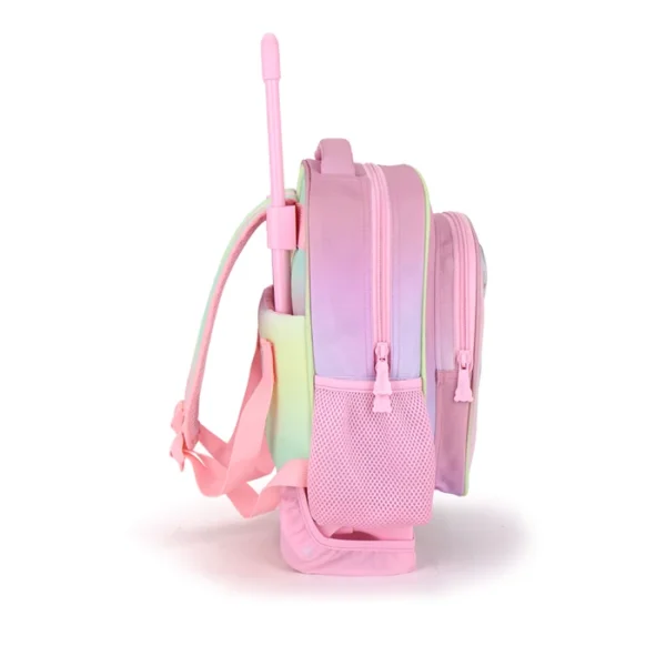 ⁦לב שקוף מסדרת Dreamland Trolly set סט תיק גן עם טרולי מובנה 5 ב 1 מבית Marshmelo⁩ – תמונה ⁦3⁩