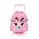 ⁦איילה פרחונית מסדרת Dreamland Trolly set סט תיק גן עם טרולי מובנה 5 ב 1 מבית Marshmelo⁩ – תמונה ⁦4⁩