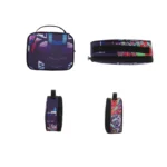 ⁦גרפיטי מכוניות Dreamland Deluxe סט 9 ב 1 תיק בית ספר כולל עגלת טרולי מבית Marshmelo⁩ – תמונה ⁦3⁩