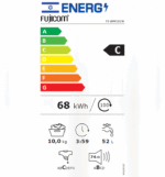 ⁦מכונת כביסה Fujicom FJWM101W ‏10 ‏ק"ג פוג'יקום⁩ – תמונה ⁦2⁩