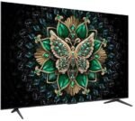55C61K טלוויזיה חכמה 55 אינץ' 4K QLED-MiniLED Google TV  - מערכת שמע Onkyo 2.1 מבית TCL