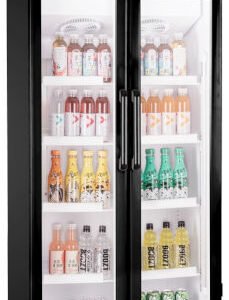 מקרר משקאות תעשייתי 2 דלתות שקופות זק"ש Sachs EF-550