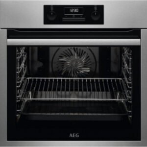 תנור בנוי רב-תכליתי עם מערכת שבת מהדרין AEG דגם BEE233119M
