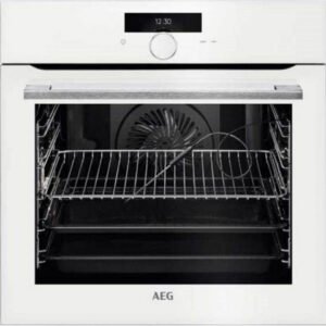 תנור בנוי פירוליטי - 71 ליטר AEG א.א.ג. Horizon BPK294733W לבן