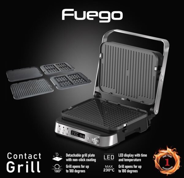 ⁦טוסטר 6-1 מקצועי מסדרת היוקרה של Fuego Professional⁩ – תמונה ⁦6⁩