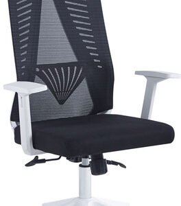 כסא משרדי עם משענות Manager שחור