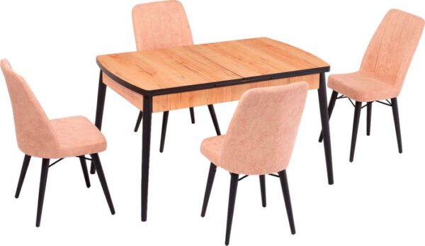 ⁦שולחן ויקטוריה עם 4 כסאות⁩ – תמונה ⁦1⁩