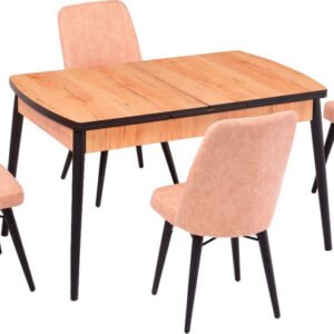 שולחן אוכל עם 4 כסאות - דגם Viktoria Auto