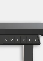 ⁦ET156E שולחן חכם מתכוונן שחור 100X60 ס"מ מבית SMARTER ⁩ – תמונה ⁦2⁩