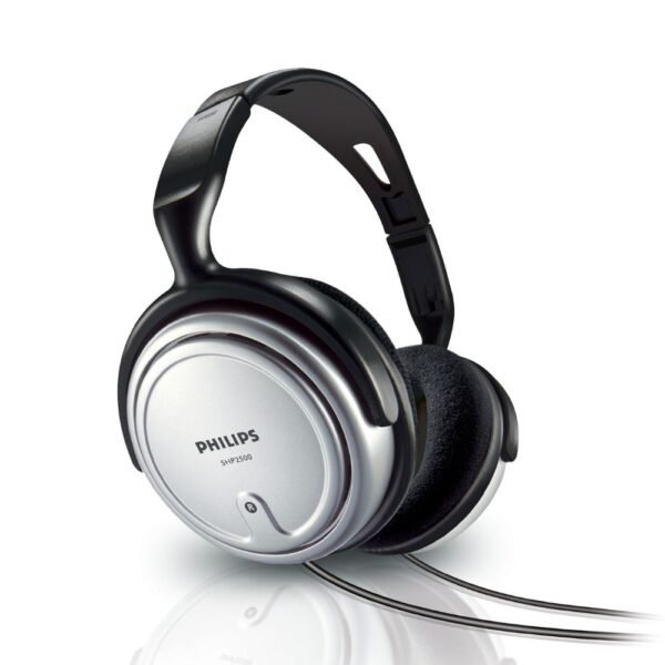 ⁦SHP2500 אוזניות טלוויזיה חוטיות עם כבל 6 מטר מבית Philips⁩ – תמונה ⁦1⁩
