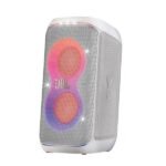⁦Partybox club 120 בידורית ניידת IPX4 160W-צבע לבן מבית JBL⁩ – תמונה ⁦2⁩