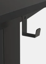 ⁦ET156E שולחן חכם מתכוונן שחור 100X60 ס"מ מבית SMARTER ⁩ – תמונה ⁦3⁩