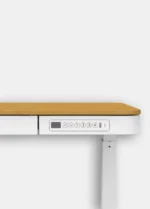 ⁦ET119W-C שולחן חכם מתכוונן לבן עץ 120X60 ס"מ מבית SMARTER⁩ – תמונה ⁦3⁩