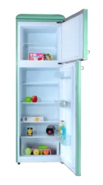 ⁦MBR-390DF-PS מקרר מקפיא עליון 295 ליטר מבית MONT BLANC - ירוק פיסטוק⁩ – תמונה ⁦2⁩