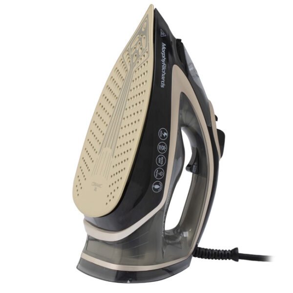 ⁦מגהץ ‏אדים ‏אופציה לגיהוץ אנכי Morphy Richards 300308 Crystal 3000W מורפי ריצ'רדס⁩ – תמונה ⁦2⁩