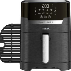 מכשיר AirFry משולב גריל חשמלי 2 ב-1 Tefal טפאל EasyFry&Grill 2IN1 Precision Digital EY505827