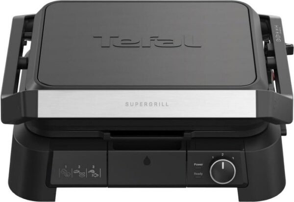 ⁦טוסטר/גריל עוצמתי Tefal טפאל SuperGrill GC5108E0⁩ – תמונה ⁦1⁩