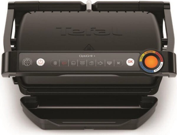 ⁦טוסטר גריל לחיצה Tefal 2000W טפאל OptiGrill GC7178G1⁩ – תמונה ⁦1⁩