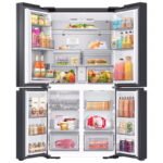 ⁦מקרר 4 דלתות 678 ליטר כולל Samsung IceMaker התקן שבת מובנה מהדרין Samsung סמסונג RF72DG9620B1⁩ – תמונה ⁦5⁩