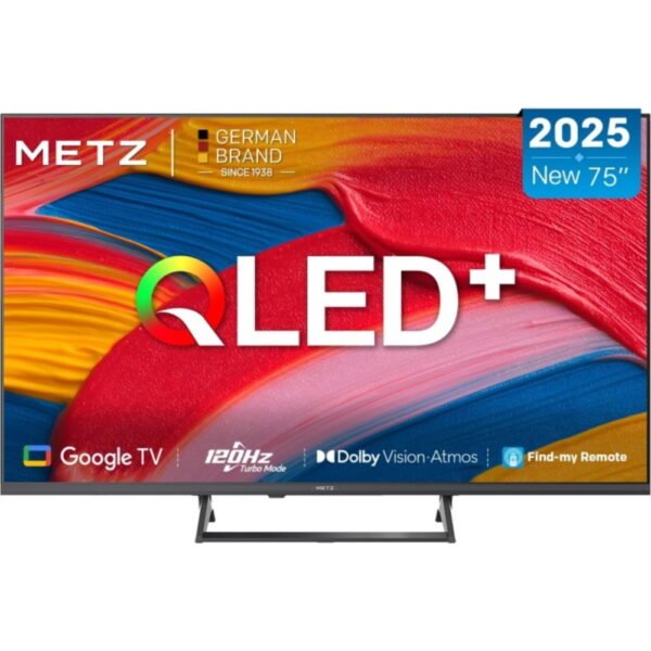 3453(17) טלוויזיה חכמה 75" Metz 4K QLED 75MQF7500Z – תמונה 1