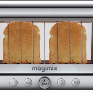 מצנם 2 פרוסות - חלונית שקופה Magimix מג'ימיקס GT11V שחור