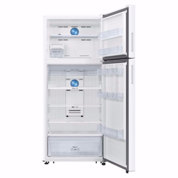 ⁦מקרר מקפיא עליון 530 ליטר כולל התקן שבת מובנה מהדרין Samsung סמסונג RT53DG7A14WW לבן⁩ – תמונה ⁦3⁩