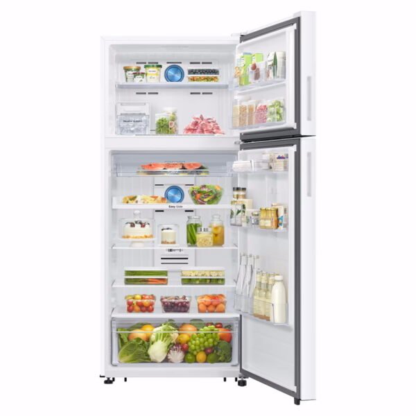 ⁦מקרר מקפיא עליון 530 ליטר כולל התקן שבת מובנה מהדרין Samsung סמסונג RT53DG7A14WW לבן⁩ – תמונה ⁦4⁩