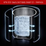 ⁦NR-706 מיחם הפלא 6 ליטר 30 כוסות צבע כסוף מבית UNIVERSE⁩ – תמונה ⁦3⁩