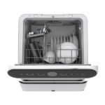 ⁦מדיח מיני פלוס להצבה חופשית midea דגם MDWMT030S(W)-W-IL⁩ – תמונה ⁦2⁩
