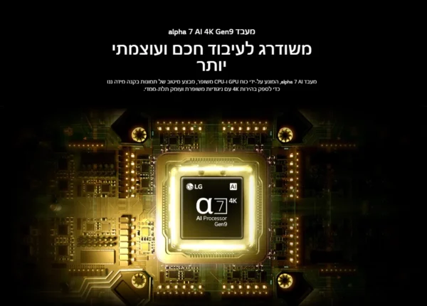 ⁦65NU850B6LA טלוויזיה חכמה 65" NANO 4K UHD AI NU85 מבית LG⁩ – תמונה ⁦4⁩