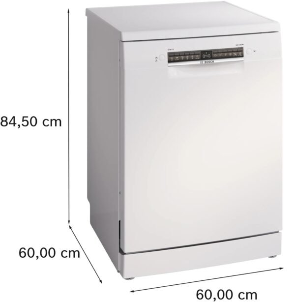 ⁦SMS4HTW00E מדיח כלים רחב - צבע לבן כולל Home Connect מבית Bosch⁩ – תמונה ⁦4⁩