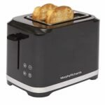 מצנם 2 פרוסות Morphy Richards מורפי ריצ'ארדס Black & Silver 44059 במלאי