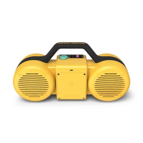⁦TAMS60 רמקול Bluetooth נייד The Roller 60W RMS IP67 מבית PHILIPS - צהוב⁩ – תמונה ⁦4⁩