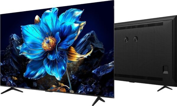 5 43T6D טלוויזיה חכמה 43 אינץ' 4K Premium QLED Google TV - מערכת שמע Onkyo 2.0 מבית TCL – תמונה 1