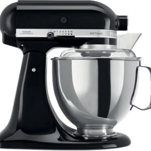 מיקסר מקצועי 2 קערות KitchenAid קיטשן אייד Artisan 5KSM175EOB שחור מבריק
