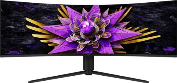 ⁦מסך מחשב גיימינג קעור TCL Dual QD-Mini LED "57 טי.סי.אל 57R94⁩ – תמונה ⁦1⁩