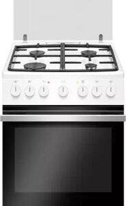 תנור צר משולב כיריים Sauter סאוטר Fusion 2050W לבן