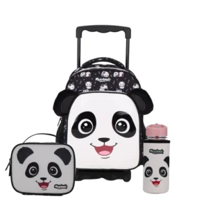 פנדה מסדרת Dreamland Trolly set סט תיק גן עם טרולי מובנה 5 ב 1 מבית Marshmelo