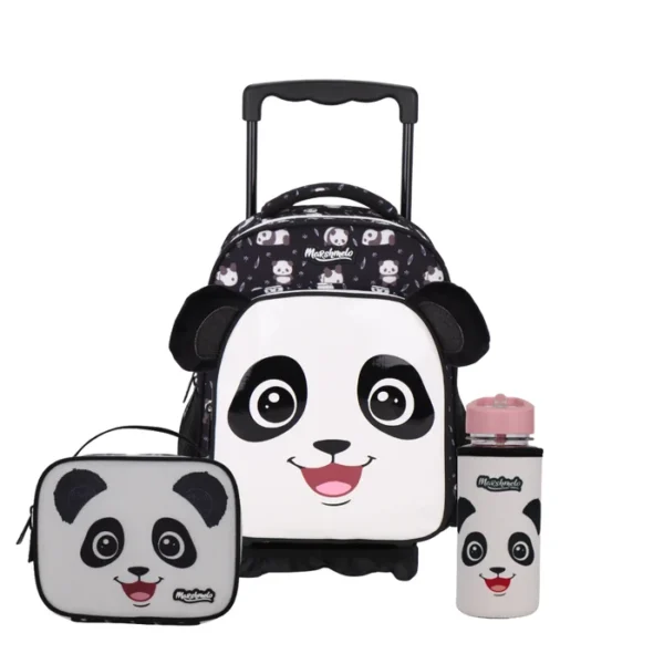 5_1_Dreamland_Trolly_set_Marshmelo_77550 פנדה מסדרת Dreamland Trolly set סט תיק גן עם טרולי מובנה 5 ב 1 מבית Marshmelo – תמונה 1