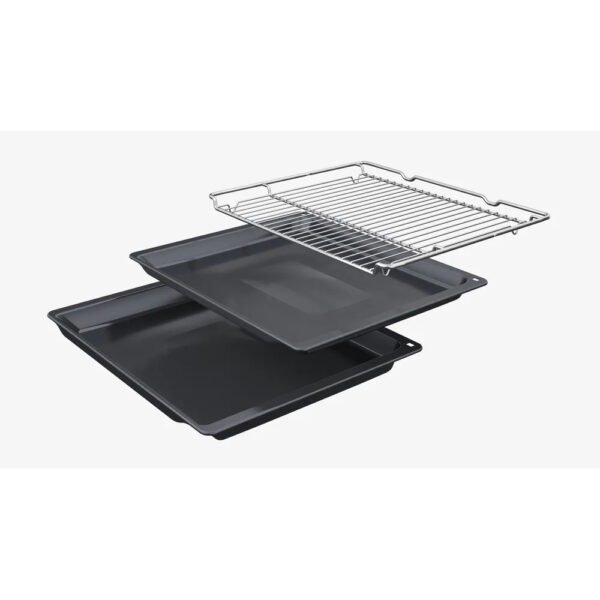 ⁦תנור בנוי BOSCH בצבע שחור זכוכית דגם HBG7341B1⁩ – תמונה ⁦3⁩
