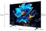 ⁦65P7K טלוויזיה חכמה 65 אינץ' 4K QLED Google TV מבית TCL⁩ – תמונה ⁦3⁩
