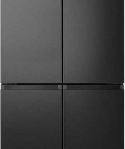 מקרר 4 דלתות 606 ליטר Hisense RQ72-BK נירוסטה מושחרת